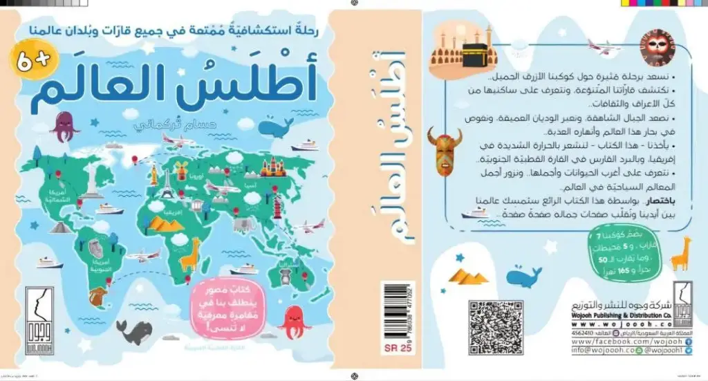أطلس العالم وجوه 