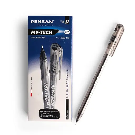 علبه قلم جاف my tech اسود