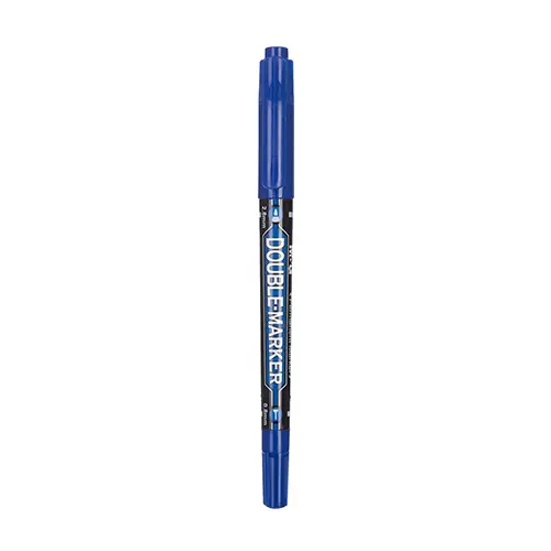 قلم ماركر ازرق Double Permanent Marker M&G