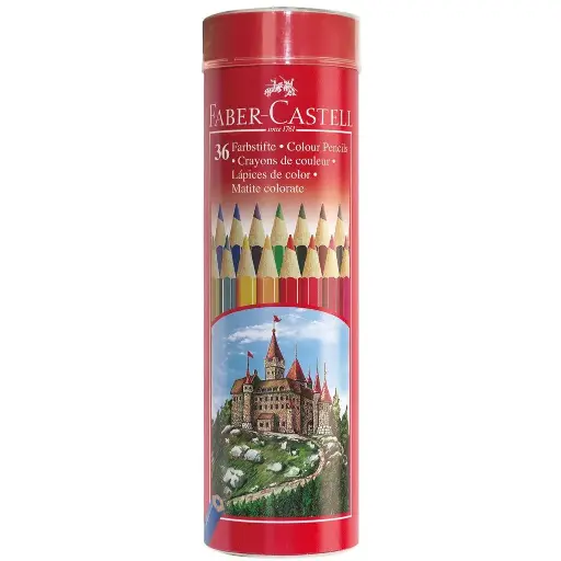 36 لون فابر كاسل خشب faber castell