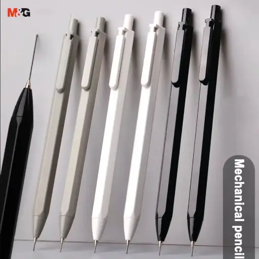 قلم سنون 0.7 M&G  Simple Mechanical Pencils Plastic Drawing Propelling Automatic Pencil 0.7mm