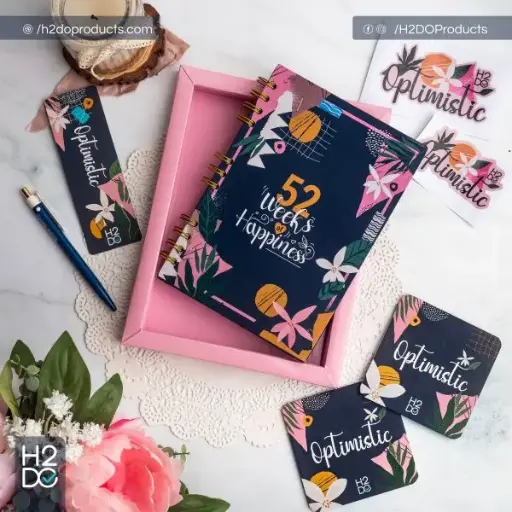 [H2DO] 52 اسبوع سعاده 52 Weeks of Happiness | Optimistic Pink